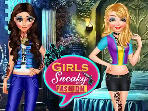 თამაში Girls Sneaky Fashion ონლაინ