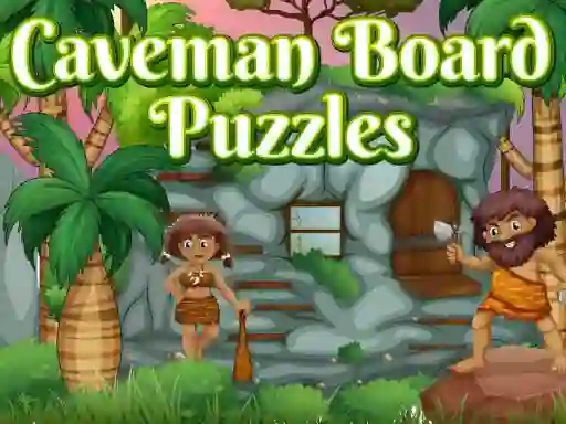თამაში Caveman Board Puzzles ონლაინ