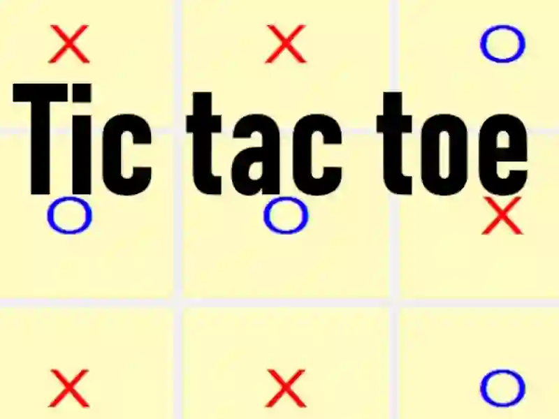 თამაში Tic tac toe ონლაინ