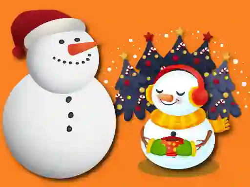 თამაში Gravity Snowman Christmas ონლაინ
