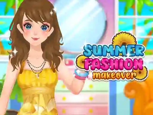 თამაში Summer Fashion Makeover ონლაინ