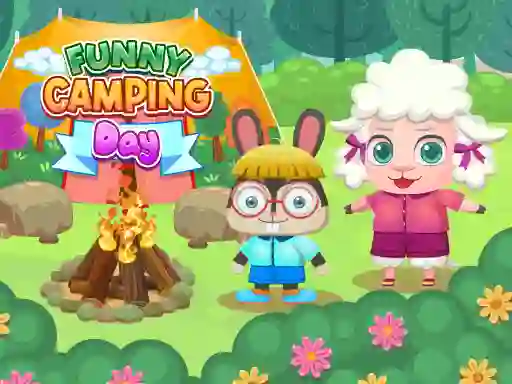 თამაში Funny Camping Day ონლაინ