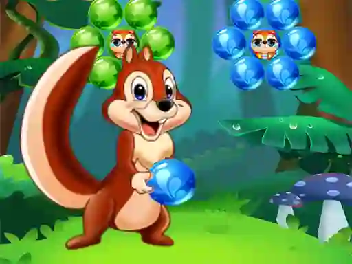 თამაში Bubbles Shooter Squirrel ონლაინ