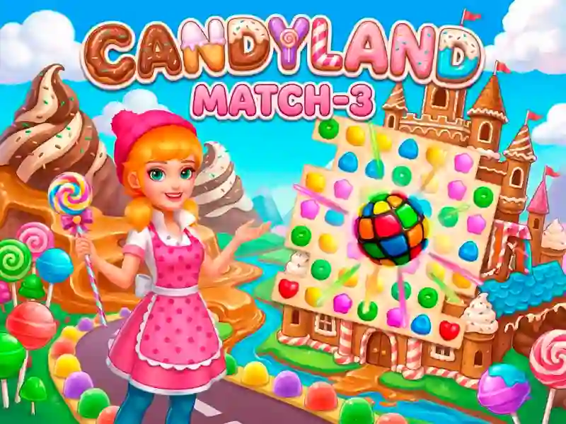 თამაში Candyland: Match-3 ონლაინ
