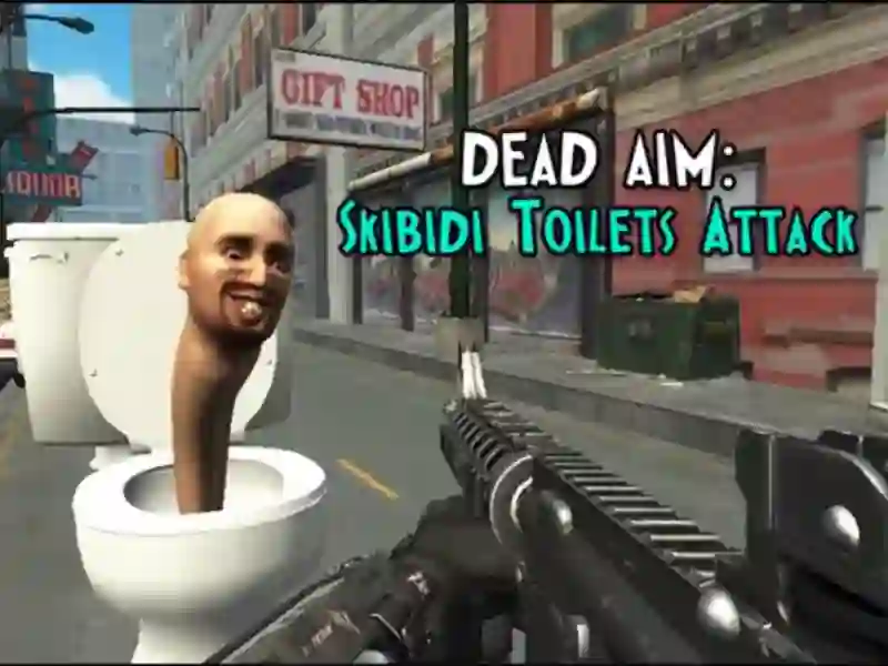 თამაში Dead Aim: Skibidi Toilets Attack ონლაინ