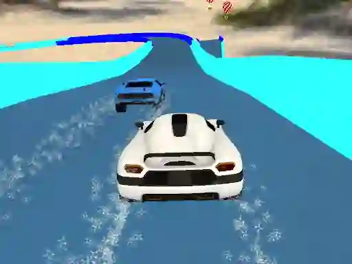 თამაში Water Slide Cars ონლაინ
