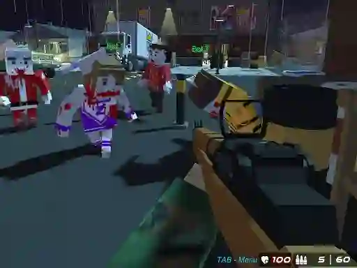 თამაში GunGame 24 Pixel ონლაინ