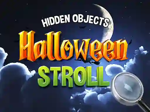 თამაში Hidden Objects: Halloween Stroll ონლაინ