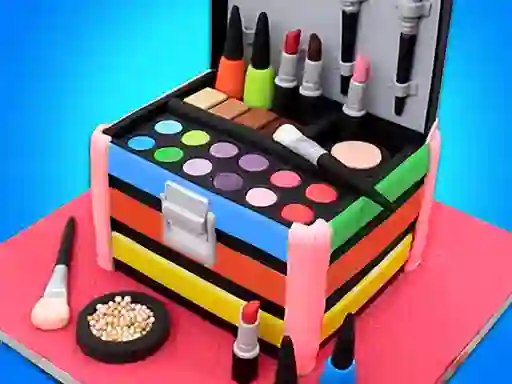 თამაში Cosmetic Box Cake ონლაინ