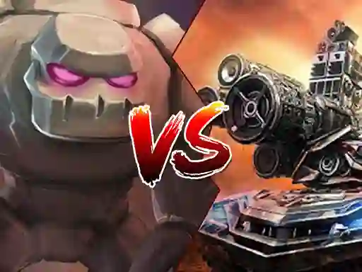 თამაში Tank vs Golems ონლაინ