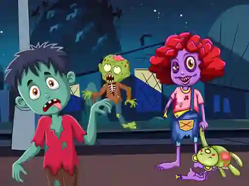 თამაში Zombie Fun Jigsaw ონლაინ