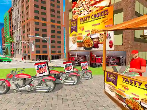 თამაში Pizza Delivery Boy Simulation ონლაინ