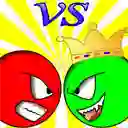 თამაში Red ball vs green king ონლაინ
