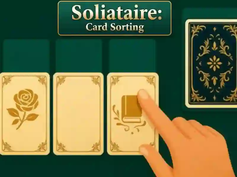 თამაში Solitaire: Card Sorting ონლაინ