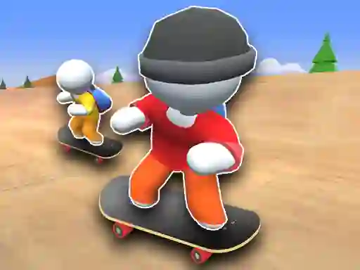 თამაში Flip Skater Idle ონლაინ