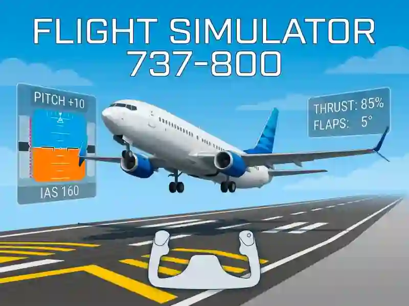 თამაში Flight Simulator 737-800 ონლაინ