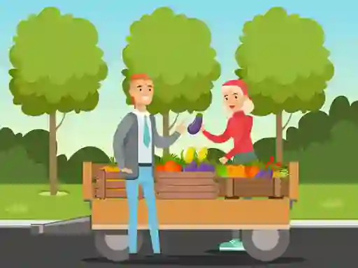თამაში Selling Trucks Match 3 ონლაინ