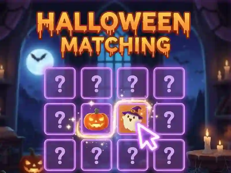 თამაში Halloween Matching ონლაინ