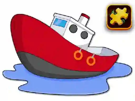 თამაში Cartoon Ship Puzzle ონლაინ