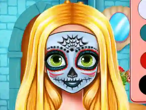 თამაში Sister's Halloween Face Paint ონლაინ