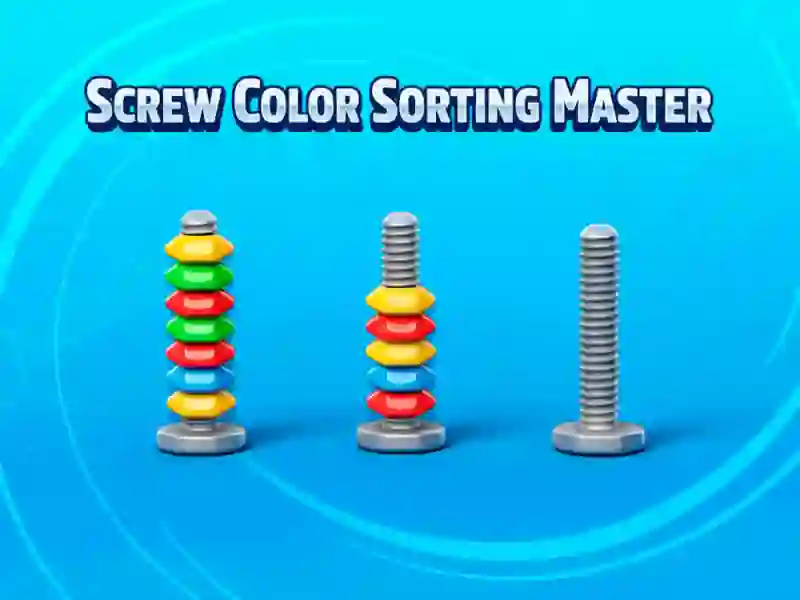 თამაში Screw Color Sorting Master ონლაინ
