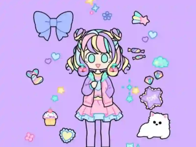 თამაში Pastel Girl Dress Up ონლაინ