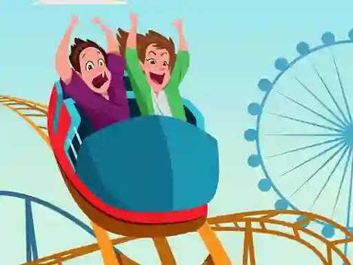 თამაში Roller Coaster Fun Hidden ონლაინ