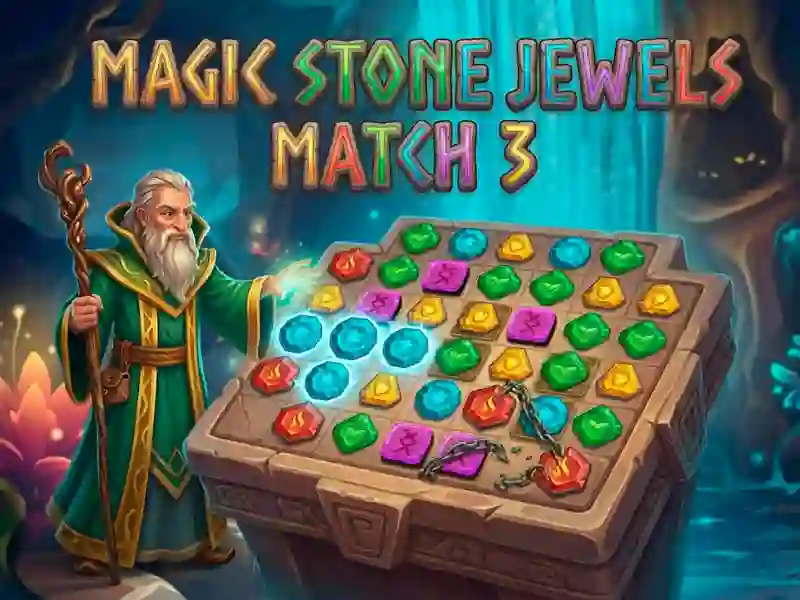 თამაში Magic Stone Jewels Match 3 ონლაინ