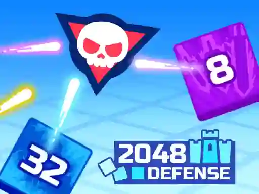 თამაში 2048 Defense ონლაინ