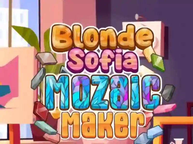 თამაში Blonde Sofia: Mozaic Maker ონლაინ