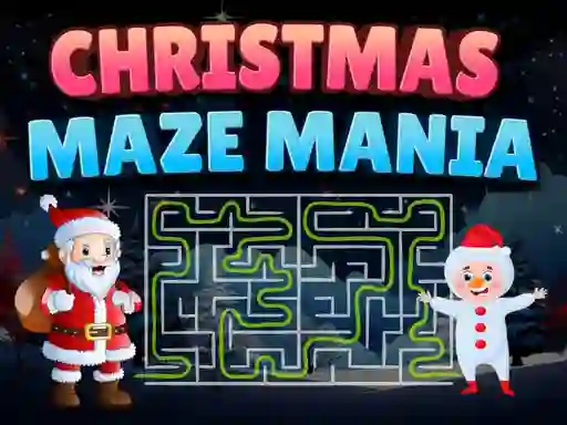 თამაში Christmas Maze Mania ონლაინ