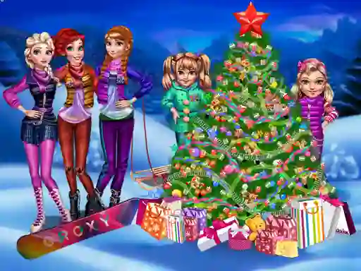 თამაში Princess Christmas Night ონლაინ