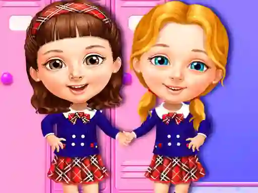 თამაში Sweet Baby Girl Cleanup Messy School ონლაინ