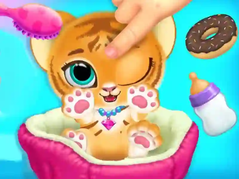 თამაში Baby Tiger Care ონლაინ