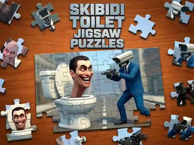 თამაში Skibidi Toilet Jigsaw Puzzles ონლაინ