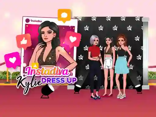 თამაში Instadiva Kylie Dress Up ონლაინ