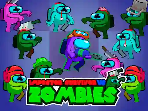 თამაში Impostor Survivor vs Zombies ონლაინ