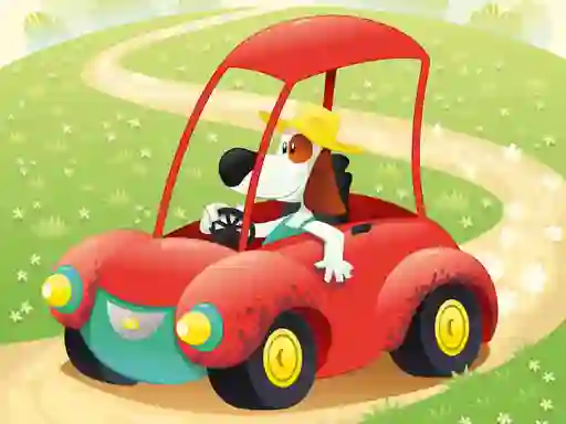 თამაში Funny Animal Ride Difference ონლაინ