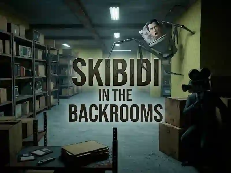 თამაში Skibidi In The Backrooms ონლაინ