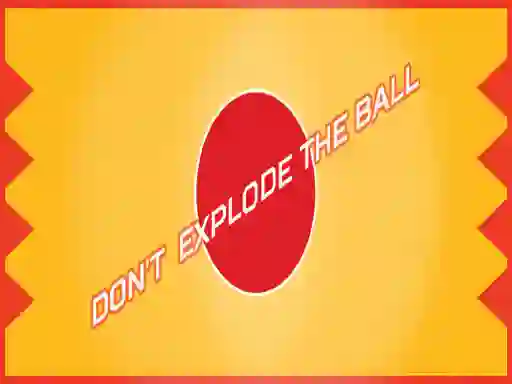 თამაში Don't Explode The Ball ონლაინ