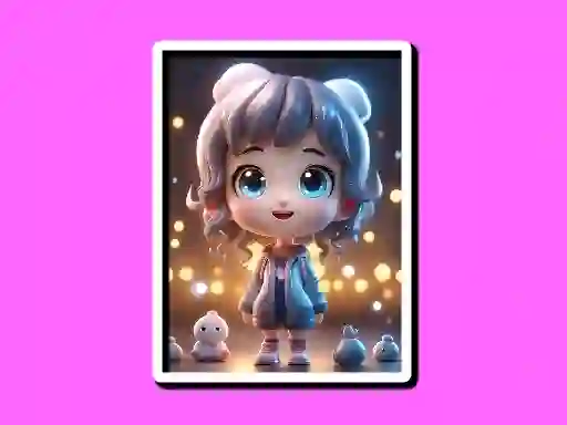 თამაში Chibi Doll Hidden Stars ონლაინ