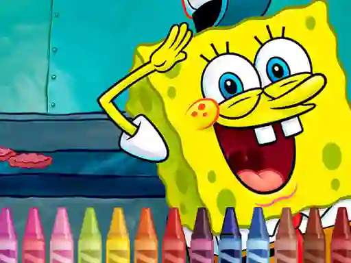 თამაში Sponge Bob Coloring ონლაინ