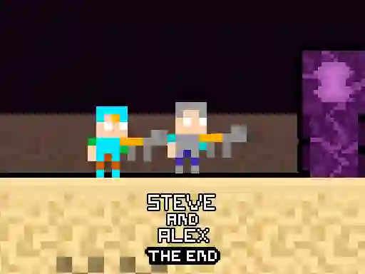 თამაში Steve and Alex TheEnd ონლაინ