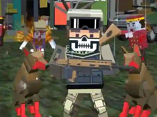 თამაში MultiGun Arena 3D Zombie Survival ონლაინ