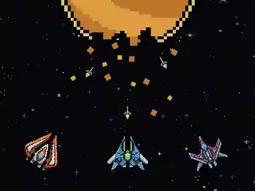 თამაში Galactic Pixel Storm ონლაინ