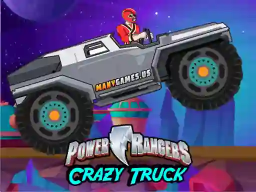 თამაში Power Rangers Crazy Truck ონლაინ