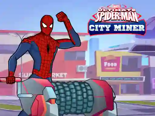 თამაში Spiderman Gold Miner ონლაინ