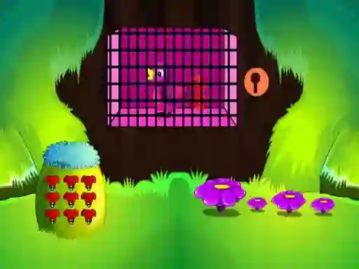 თამაში Purple Bird Escape ონლაინ