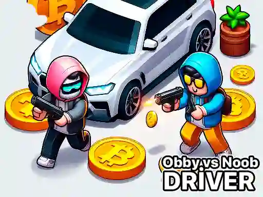 თამაში Obby vs Noob Driver ონლაინ