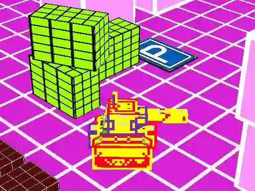 თამაში Little Yellow Tank Adventure ონლაინ